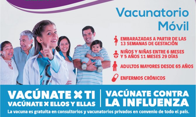 Vuelve Vacunatorio móvil a Conchalí