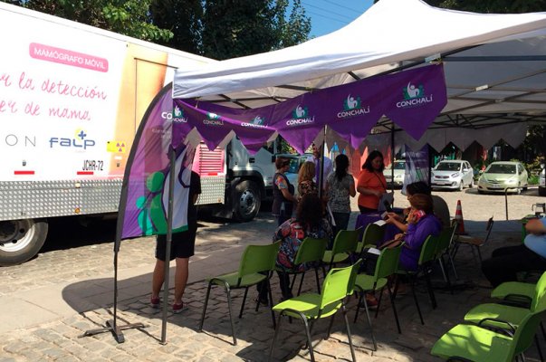 Municipio junto a FALP realizaron mamografías gratis a pacientes de la comuna